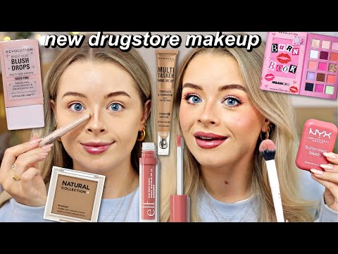 Testing New *DRUGSTORE* Makeup - Sabrina Carpenter Inspired!