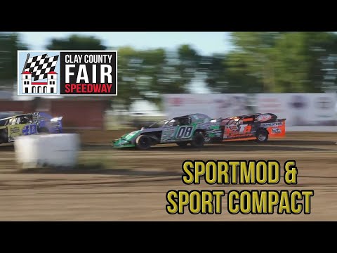 Sportmod & Sport Compact | Clay County Speedway | 6-3-2024 - dirt track racing video image