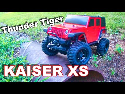 NEW RC TRUCK - Thunder Tiger KAISER XS Trailing in the Woods - TheRcSaylors - UCYWhRC3xtD_acDIZdr53huA