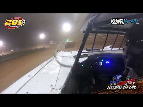 #A17 Alan Salisbury - Crate Late Model -  201 Speedway 8-16-25 In-Car-Camera - dirt track racing video image