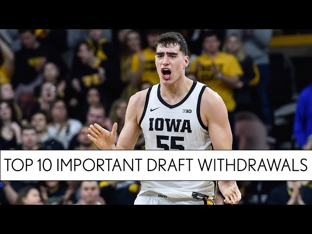 NBA Draft Withdrawal Deadline Looming