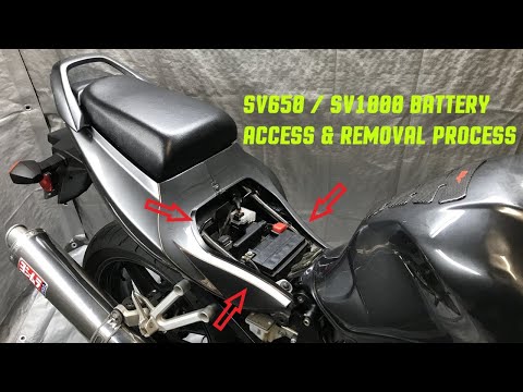 Come Si Sostituisce La Batteria Della Suzuki SV 650