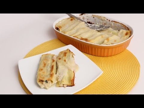 Crab Stuffed Manicotti Recipe- Laura Vitale - Laura in the Kitchen Episode 693 - UCNbngWUqL2eqRw12yAwcICg