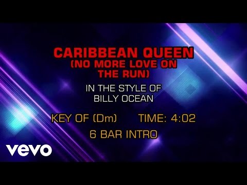 Billy Ocean - Caribbean Queen (No More Love On the Run) (Karaoke) - UCQHthJbbEt6osR39NsST13g