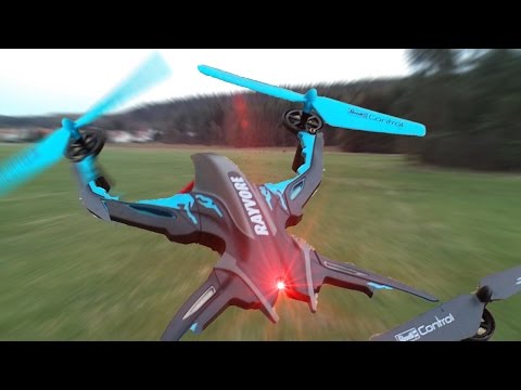 Revell Rayvore Quadcopter + Jobo Nano FullHD Smartcam / Lift Test - UCR_BZ55IiaSYeL85me45nMg