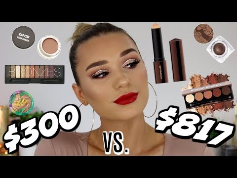 Full Face Drugstore VS. Highend Makeup Tutorial - UCPG6A5tNaPfv2SRNW2beq5Q