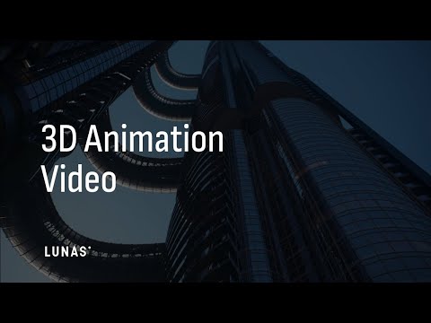 The tallest skyscraper 3d animated video