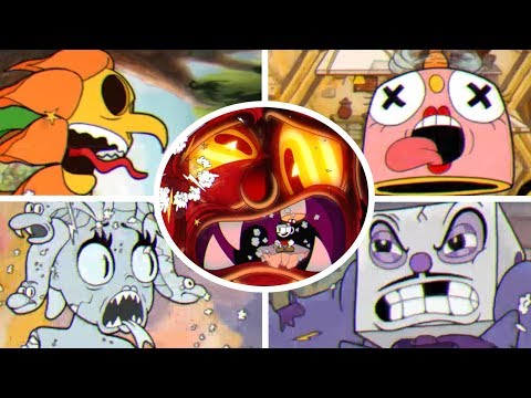 Cuphead - All Boss Knockouts Animations - UC-2wnBgTMRwgwkAkHq4V2rg