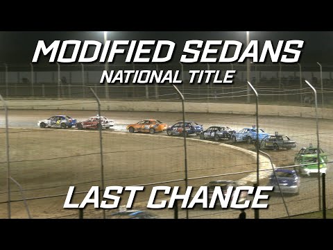 Modified Sedans: National Title - B-Main 1 - Heartland Raceway - 13.03.2022 - dirt track racing video image