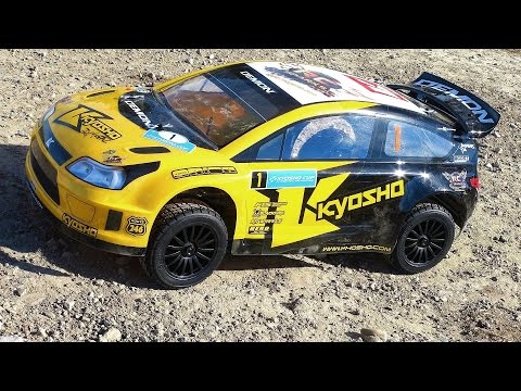 RC ADVENTURES - Jumping a Kyosho 1/9 DRX VE Demon 4WD EP Orion Powered Brushless Rally Car - UCxcjVHL-2o3D6Q9esu05a1Q