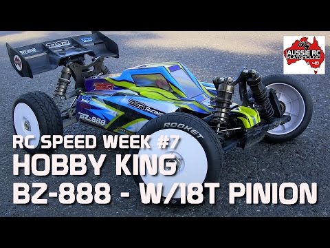 RC SPEED WEEK #7 - Hobby King BZ-888 with 18T pinion - UCOfR0NE5V7IHhMABstt11kA