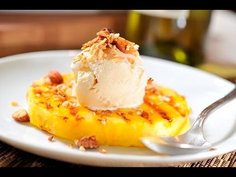 Piña asada con helado de vainilla y granola - UCvg_5WAbGznrT5qMZjaXFGA