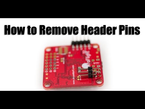 How to Remove Header Pins - UCoS1VkZ9DKNKiz23vtiUFsg