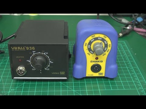 The 936 Soldering Station from HobbyKing - UCahqHsTaADV8MMmj2D5i1Vw