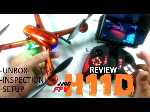 JJRC H11D FPV Camera Quadcopter Drone Review - Part 1 - [UnBox, Inspection, Setup] - UCVQWy-DTLpRqnuA17WZkjRQ