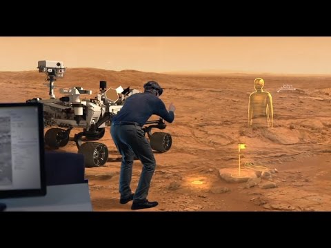 NASA is using HoloLens to explore Mars (Tomorrow Daily 369) - UCOmcA3f_RrH6b9NmcNa4tdg