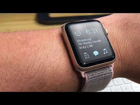 Apple Watch Series 3 (Gold 42mm w/ Pink Sand Sport Loop) Unboxing - UCTikFhzCiIXfOMS7D29dvYg