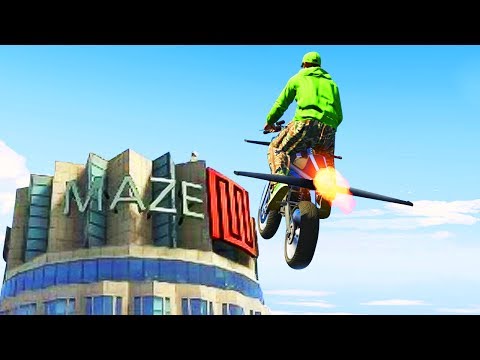 LAND ON MAZEBANK CHALLENGE! (GTA 5 Funny Moments) - UC0DZmkupLYwc0yDsfocLh0A