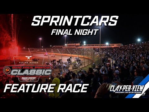 Sprintcars | Grand Annual Sprintcar Classic (Night 3) - Warrnambool - 26th Jan 2025 | Clay-Per-View - dirt track racing video image