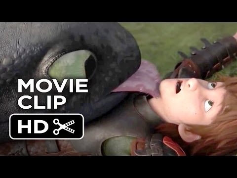 How To Train Your Dragon 2 Movie CLIP - Dragon Kisses (2014) - Gerard Butler Sequel HD - UCkR0GY0ue02aMyM-oxwgg9g