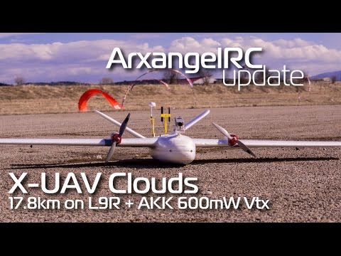 X-UAV Clouds - another distance record, still no loss of signal! (L9R + AKK 5.8G 600mW Vtx) - UCG_c0DGOOGHrEu3TO1Hl3AA