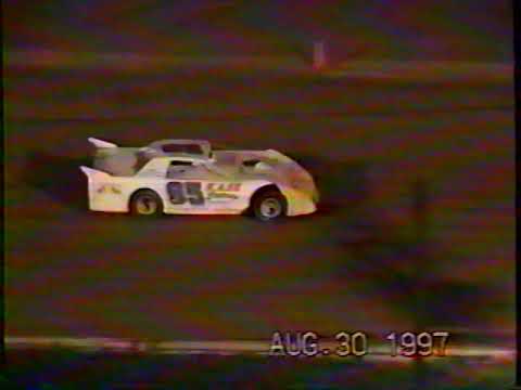 Hidden Valley Speedway August 30th, 1997 Late Model King of the Hill - dirt track racing video image