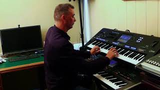 Percy Faith - Theme From A Summer Place  Yamaha Genos Roland G70 by Rico