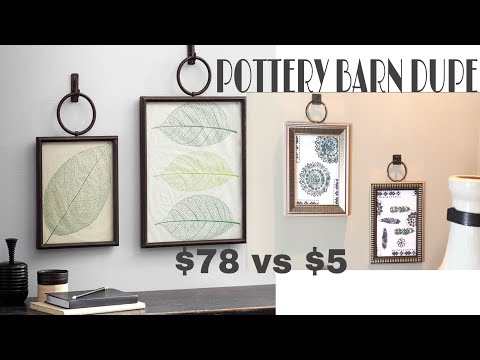 Dollar Tree Wall Art DIY | Pottery Barn Dupe DIY - UCj8-HU4hmw42LZhOwFIFShQ