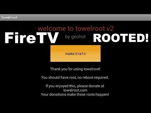 How To (One Click) Root the Amazon Fire TV (FireTV)! - UC7YzoWkkb6woYwCnbWLn3ZA