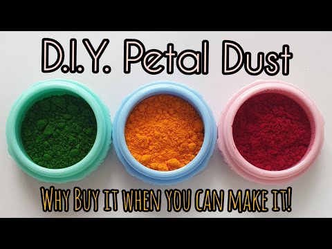 How to Make DIY Petal Dust