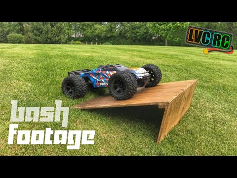 Traxxas E-Revo 2.0 6s Bashing Footage | Wooden Ramp Jumping | Overkill RC - UCaw0JkFDTPFCvfoedb5bwtw