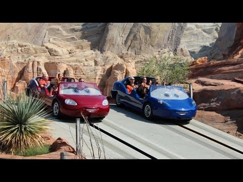 Radiator Springs Racers POV HD 1080p - Full Ride, Cars Land, Disney California Adventure Disneyland - UCe-gHr2O_LP7t0YJYHZQZlg