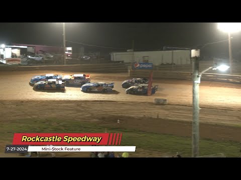 Rockcastle Speedway - Mini-Stock Feature - 7/27/2024 - dirt track racing video image