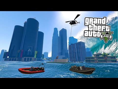 GTA 5 PC Mods - TSUNAMI MOD SURVIVING & EXPLORING! GTA 5 Tsunami Mod Gameplay! (GTA 5 Mods Gameplay) - UC2wKfjlioOCLP4xQMOWNcgg