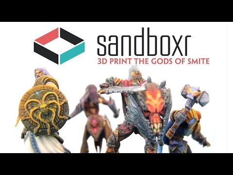 Sandboxr - 3D Printed SMITE Gods! - UCLB_2GSFGa4Unb5fjq49SOw