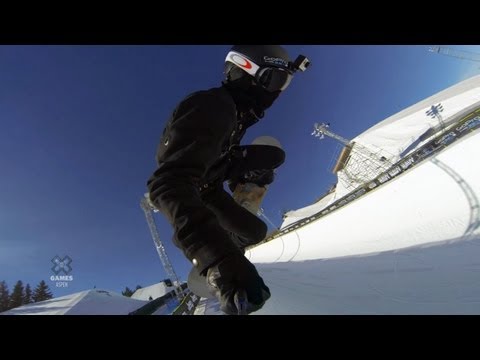 GoPro: Shaun White Snowboard Pipe Course Preview -- Winter X Games 2013 Aspen - UCqhnX4jA0A5paNd1v-zEysw