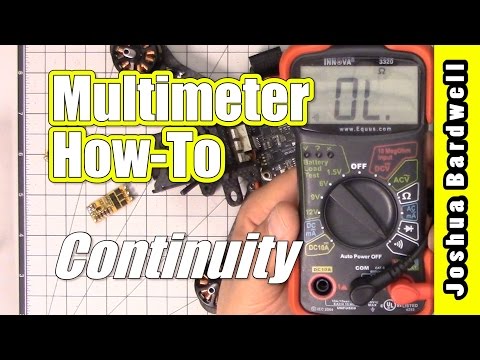 HOW TO USE A MULTIMETER: Continuity Function - UCX3eufnI7A2I7IkKHZn8KSQ