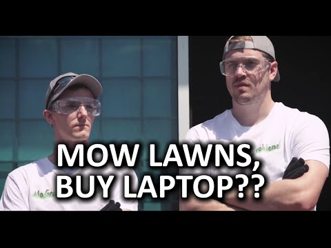 Summer Job Mowing Lawns - Can you Earn a Laptop? - UCXuqSBlHAE6Xw-yeJA0Tunw