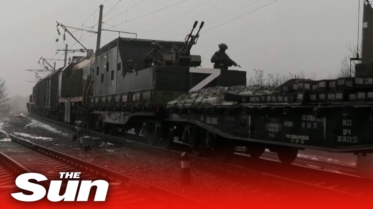 Russia deploys armoured train for reconnaissance and demining tasks in Ukraine