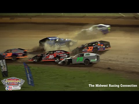 Win &amp; Wreck Reel - Cedar Lake Speedway 04/27/2024 - dirt track racing video image