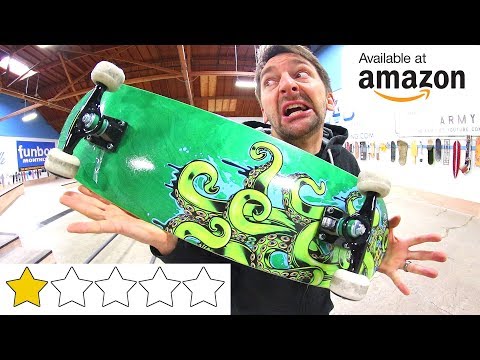 THE WORST REVIEWED AMAZON SKATEBOARD OF ALL TIME! - UC9PgszLOAWhQC6orYejcJlw