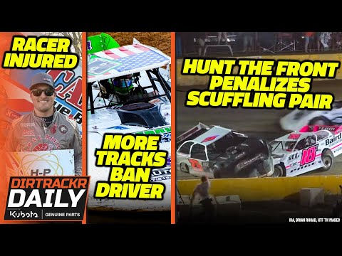 A lot of dirt late model penalties this week with Hunt the Front announcement, additional PA bans - dirt track racing video image
