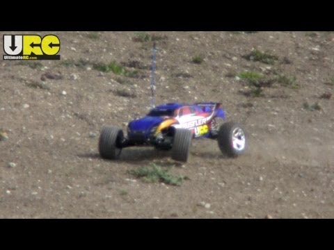 Traxxas Rustler XL-5 on dirt & gravel, box stock, no music - UCyhFTY6DlgJHCQCRFtHQIdw