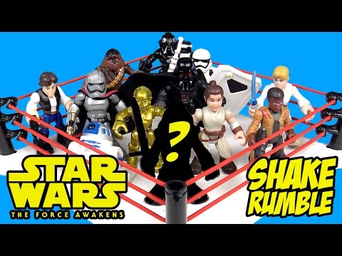 STAR WARS Shake Rumble with Star Wars Force Awakens Star Wars Toys & Unboxing by KiDCity - UCCXyLN2CaDUyuEulSCvqb2w