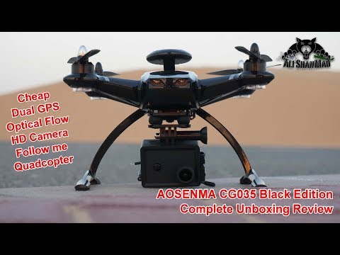 Auto Follow me GPS Quadcopter Aosenma CG035 Black Edition - UCsFctXdFnbeoKpLefdEloEQ