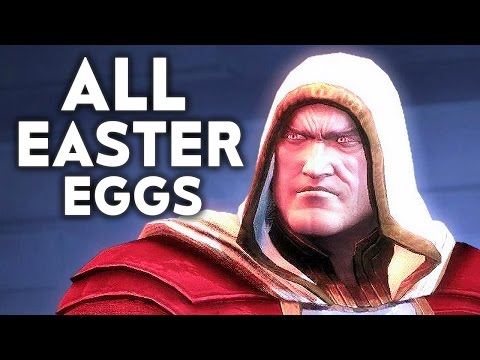 INJUSTICE 2 ALL Easter Eggs Funny References Easter Egg Shazam Raiden - UC1bwliGvJogr7cWK0nT2Eag