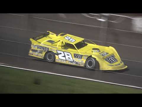 Late Model Feature - Cedar Lake Speedway 06/18/2022 - dirt track racing video image