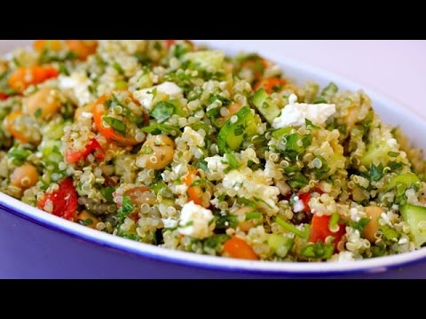 Quinoa Tabouli Salad Recipe | Clean & Delicious - UCj0V0aG4LcdHmdPJ7aTtSCQ