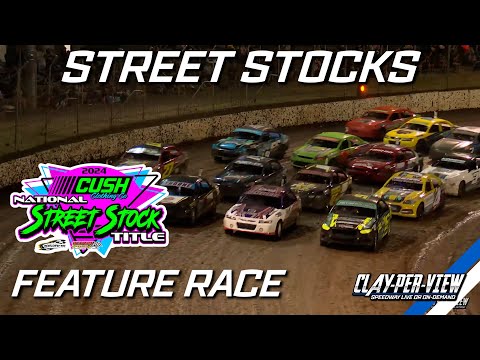 Street Stocks | National Title 2023/24 - Hamilton - 10th Mar 2024 | Clay-Per-View - dirt track racing video image