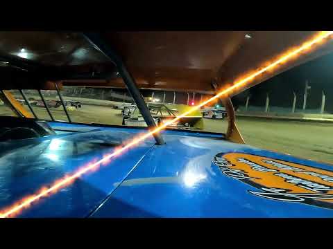 In Car Cam of Timmy Hancock Jr. at Highland Speedway 8-6-22 (A-Mod) - dirt track racing video image
